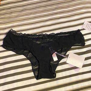 Lace black Panties from Savage X Fenty.